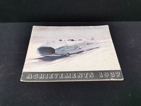 Continental Achievements - Originalbroschüre aus dem Jahr 1937
