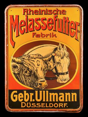Rheinische Melassefutter-Fabrik Gebrüder Ullmann Düsseldorf 1908-1914