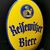 Reisewitzer Bier / gewölbtes, ovales Emailleschild (Um 1920)