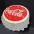 Coca Cola Wand-Kunststoffleuchte (Um 1980)