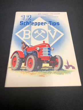 BV Aral - Broschüre „12 Schlepper-Tips“. (Comicartig illustriert)
