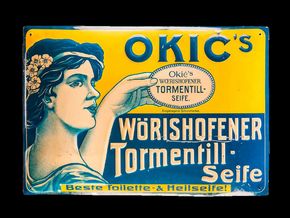 Okic’s Wörishofener Tormentill Seife um 1905