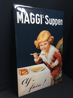 Maggis Suppen Kind beim Löffeln