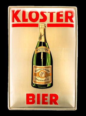 Kloster Brauerei Neustadt A/D. Kloster Bier um 1925