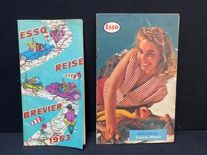 Esso 2er-Set Werbeheftchen (1957 & 1963)