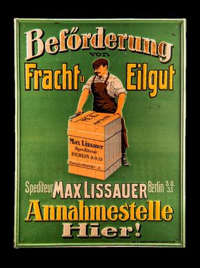 Spediteur Max Lissauer Berlin, ca. 1908-1914
