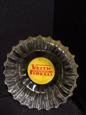 Veith Pirelli Werbeaschenbecher um 1960 von Rastal 