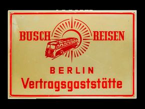 Busch Reisen, um 1958