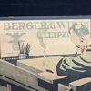 Berger & Wirth Druckerei Leipzig / Serie von fünf Plakaten mit humorvollen Szenen aus Farbenfabrik und Druckerei (Um 1911)
