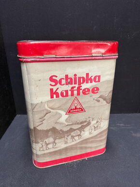 Schipka Kaffee Blechcontainer (1930/1950)