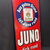 Juno Zigaretten von Josetti (Großes Emailleschild im Originalrahmen)