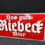Riebeck Brauerei - Das gute Riebeck Bier (gewölbtes Emailleschild um 1910)