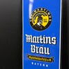 Sankt Martinus Brauerei - Martins Bräu / Marktheidenfeld Bayern (Emailleschild im Originalrahmen - Um 1950)