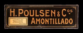 H. Poulsen & Co. Amontillado um 1910