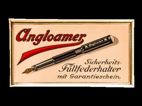 Angolamer Sicherheits-Füllfederhalter um 1925