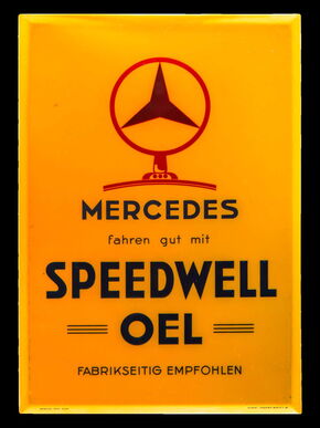 Mercedes fahren gut mit Speedwell Oel - Fabrikseitig empfohlen