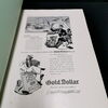 Gold Dollar Werbegrafiken vom Herbst 1953 - Großformatiges Verlagsheft zum Werbekampagne des dritten Quartals 
