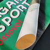Bulgari Sport Zigarette / XXL Werbebanner aus der Zeit um 1930