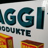 Maggis Produkte - Würze - Suppen - Fleischbrühe  (Emailleschild 80er Jahre / Reproduktion)