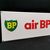 BP Air - Emailleschild (60er Jahre) In der Größe von 35 x 75 cm.