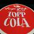 Topp Cola Blechschild im Originalpapier (Um 1955)