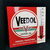 Veedol Thermometer aus der Zeit um 1950 - Frühe Version mit Flügeln (Emailliert)