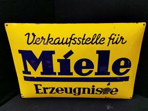 Miele - Verkaufsstelle für Erzeugnisse (ca. 75 x 50 cm)