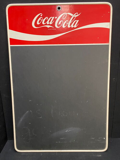 Coca Cola Werbeschreibtafel (1973)