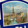 D. Müller & Co. Hamburg - Samen für Feld und Garten (Plakat mit Metallschienen / Um 1930)