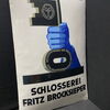 Schlosserei Fritz Brocksieper (Gewölbtes Emailleschild um 1930)