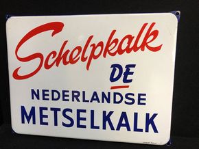 Schelpkalk - de nederlandse Metselkalk (Langcat Bussum / Um 1955)