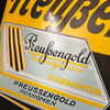 Preußengold Edel Cigaretten Phänomen Emailschild - Dresden 60 x 40 cm - D um 1920