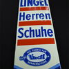 Lingel Herren Schuhe - Die Fabrik für Herrenschuhe (Emailleschild um 1930)