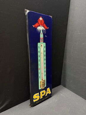 Spa Thermometer aus dem Jahr 1961 (Emaille)