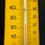 Veith B.F. Goodrich Emaillethermometer in stattlicher Größe (50er Jahre)