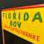 Florida Boy Fruchtsaftgetränke - Große Blechtafel der 50er Jahre