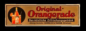 Original-Orangerade – Das köstliche Erfrischungsgetränk um 1930