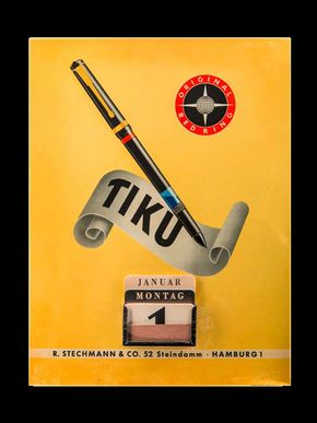 Red Ring Stifte – Tiku, um 1955