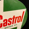 Castrol Motor Oil Blechschild schwer und groß um 1955