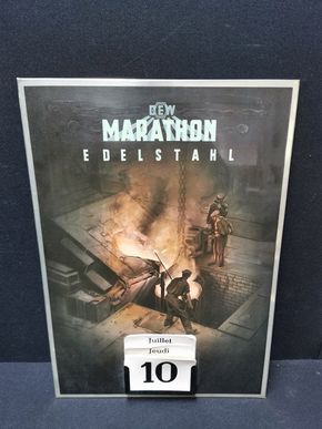 DEW Marathon Edelstahl - Dauerkalender (50er Jahre) 