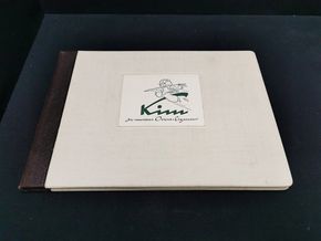 Kim - „Die muntere Orient-Cigarette“ - Extrem hochwertige Werbemappe zur Frühjahrskampagne 1950 