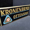 Kronen Bräu Ottensoos - Semiglas-Schild aus der Zeit um 1960