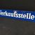 Verkaufsstelle - Original Blechschild aus der Zeit um 1955