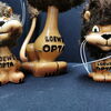 Loewe Opta 3er-Set Werbefiguren (Um 1970)