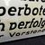 Warenentnahme durch Nichtmitglieder verboten! (Gewölbtes Schriftschild um 1925)