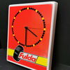 Fulda Reifen Werbeuhr mit Batteriebetrieb (Um 1970)