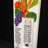 Bayer (France) - Emailthermometer werbend für diverse Produkte (Um 1960 / In Originalverpackung)