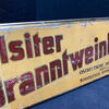 Ostdeutsche Hefewerke Tilsit - Tilsiter Branntweinhefte (Blechschild um 1950) BCM