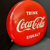 Coca Cola Blechdeckel (Ca. 41 cm im Durchmesser) 60er Jahre