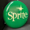 Sprite Blechdeckel (Ca. 41 cm im Durchmesser) 60er Jahre